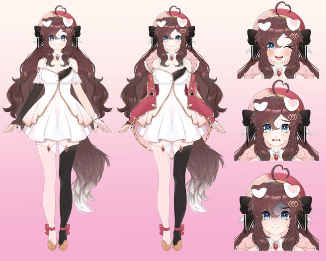 Live2D Model by blinchii